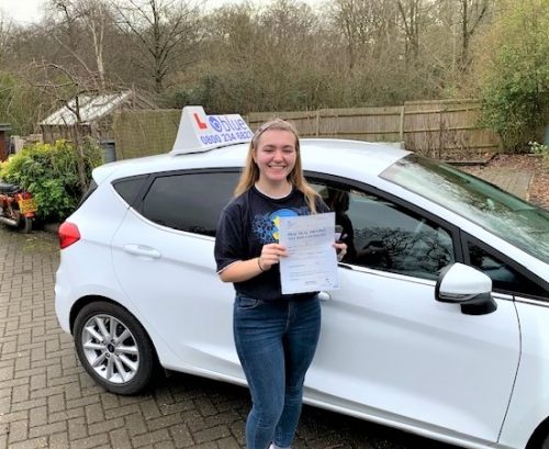 Winkfield Driving Test Pass for Grace Allen