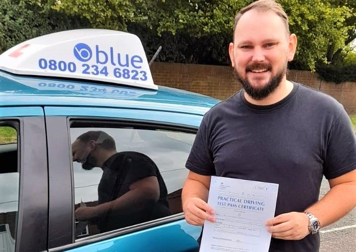 Wokingham Driving Test Pass for Matthew Legget