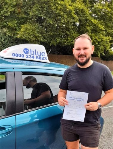 Wokingham Driving Test Pass for Matthew Legget