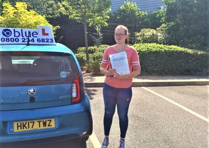 Yateley Driving Test pass for Danika MyClark