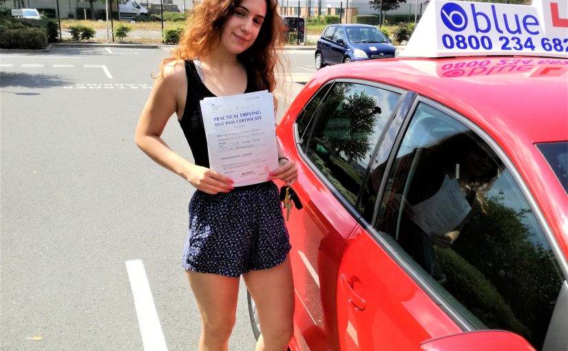 Yateley Driving Test Pass for Rebecca Beoni