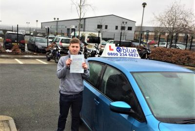 Yateley Driving Test Pass for Tom Kneller