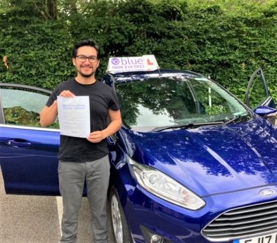 Yeovil Driving Test pass for David Campos