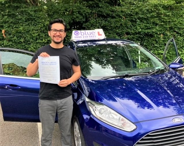 Yeovil Driving Test pass for David Campos