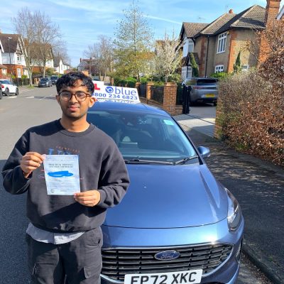 Zain Kothari Passed Driving Test in Slough