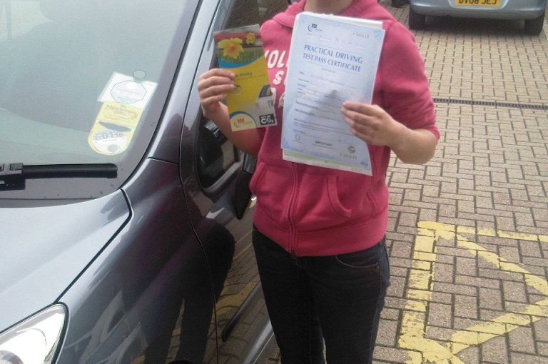 Kimberley B passed with Mick