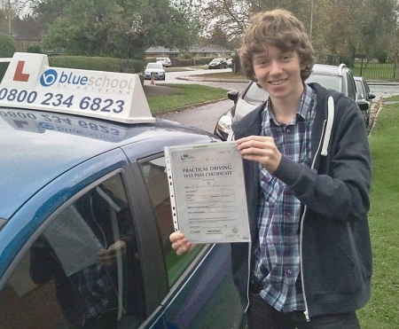 Sam Blake of Woodley, Berkshire