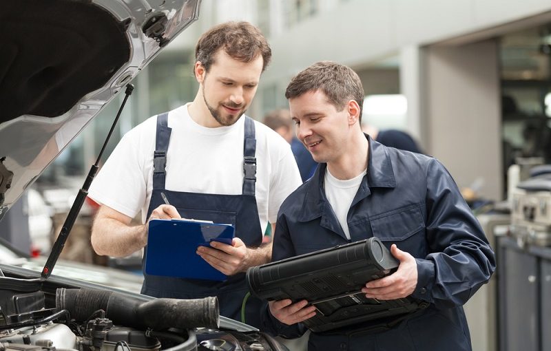 professional car mechanic