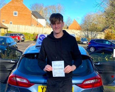 Alfie from YEOVIL Passed Driving Test First Time