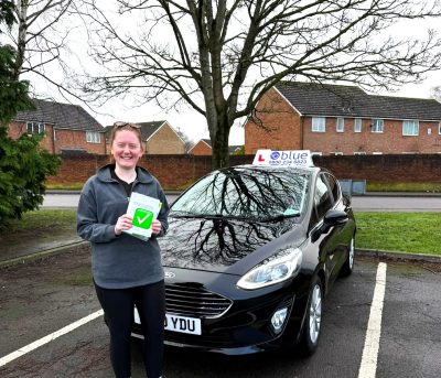 Alice Passed her Driving Test in Trowbridge Wiltshire