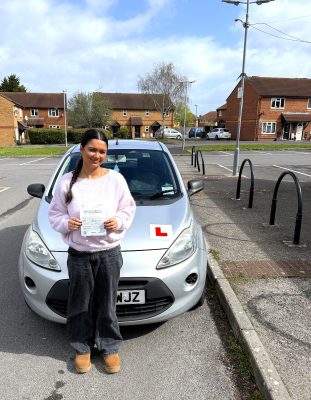 Alisha Passed Driving Test FIRST TIME at Trowbridge Test Centre