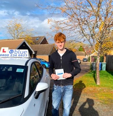 Congratulations to Archie– Passing the Driving Test from Windsor!