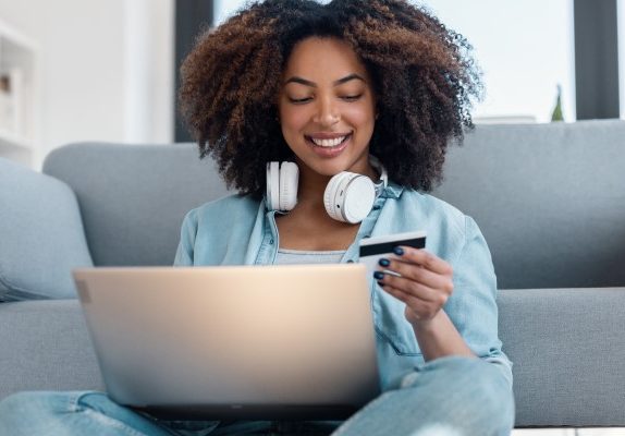 office laptop working