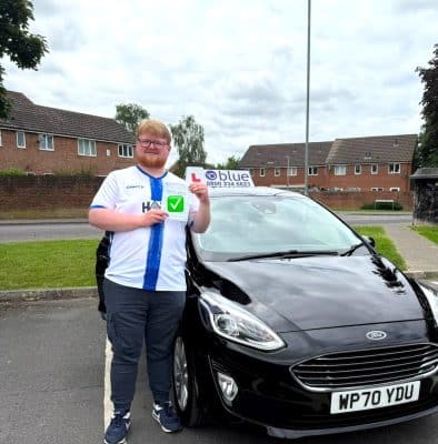 Congratulations Hayden Solid First-Time Driving Test Pass in Trowbridge