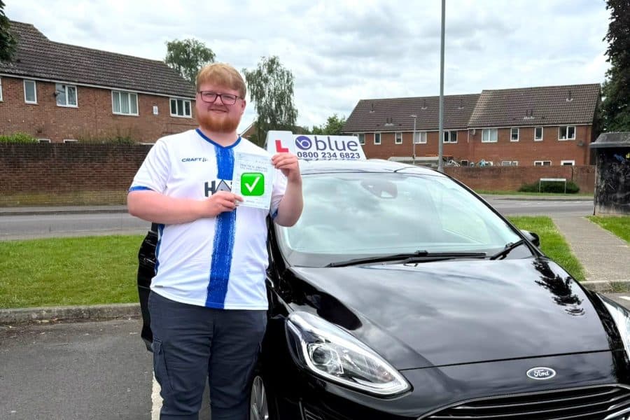 Image of Congratulations Hayden Solid First-Time Driving Test Pass in Trowbridge