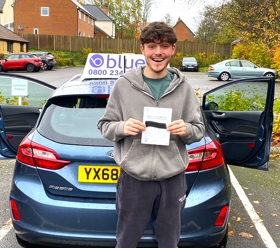 Image of Congratulations Kye from Ilton Passed Driving test First time in Yeovil