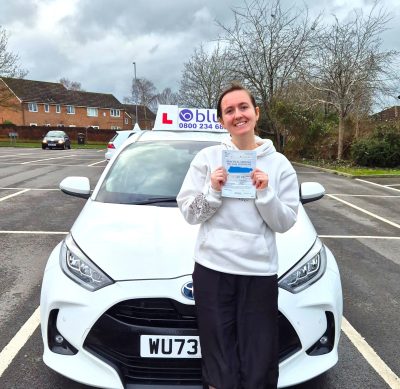 Congratulations to Chloe W who Passed Driving Test in Trowbridge