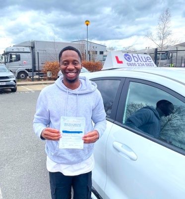 Congratulations to DK from Bracknell who Passed Driving Test FIRST TIME