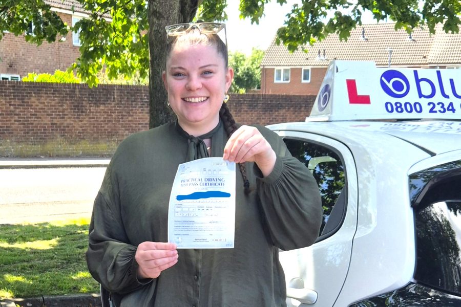 Image of Congratulations to Lucie C who Passed Driving Test in Trowbridge