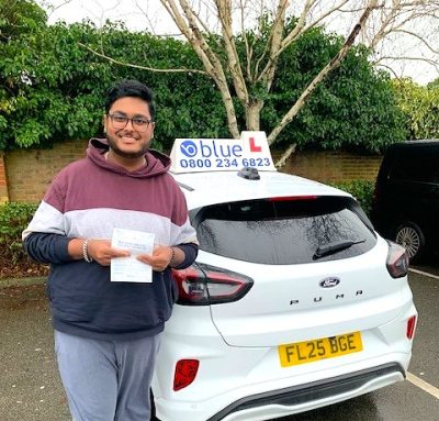 Humraaz J of Windsor Passed Driving Test Today in Slough FIRST Attempt