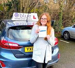 India from Ilminster Passed Driving Test FIRST time in YEOVIL