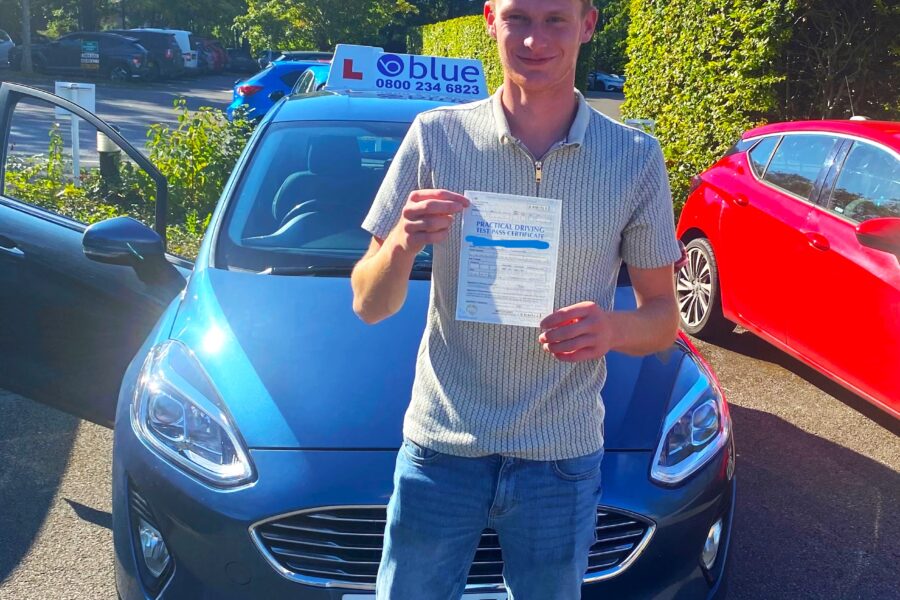 Image of Jake from Chard Passed Driving Test First Time in Yeovil