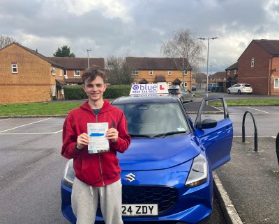 Congratulations to Josh on Passing His Driving Test in Trowbridge — First Time!