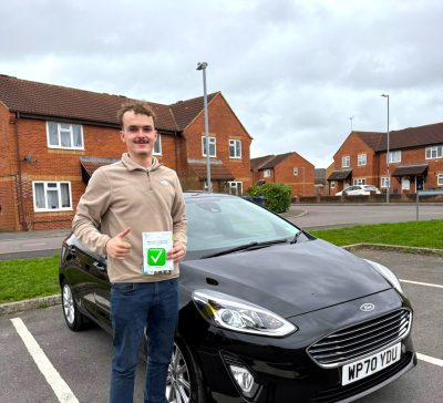 Perfect Pass for Josh who Passed Driving Test in Trowbridge