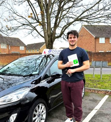 Konstantinos Passed Driving Test in Trowbridge FIRST TIME