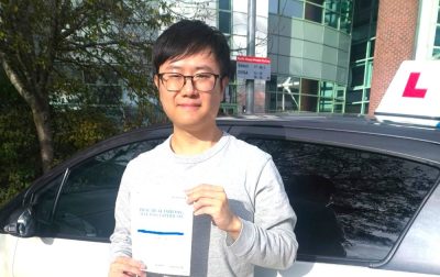 Congratulations to Mason from Reading Passed Driving Test in Reading First Time