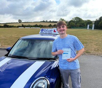 Matthew Passed Driving Test in Trowbridge Test Centre