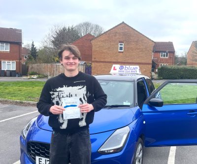 Nazar P Passed Driving Test in Trowbridge FIRST TIME