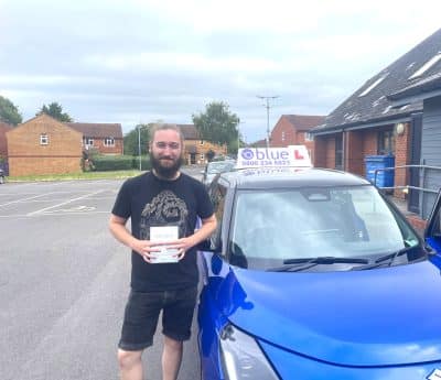Senan J Passed Driving Test in Trowbridge Wiltshire